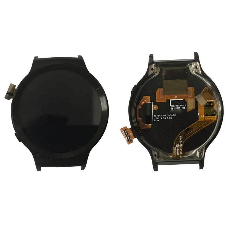 Tanie Lcd z ramką do zegarka Huawei watch1 1 wyświetlacz LCD 1. Generacji z ekranem dotykowym montaż czujnika digitizera bez przycisku