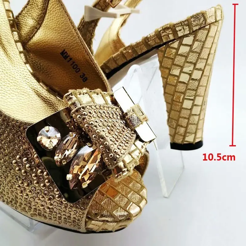 WENZHAN комплект из сумки и обуви в африканском стиле, винного цвета, модные итальянские женские свадебные туфли-лодочки с сумочкой, весенние туфли на платформе 38-43, B911-10