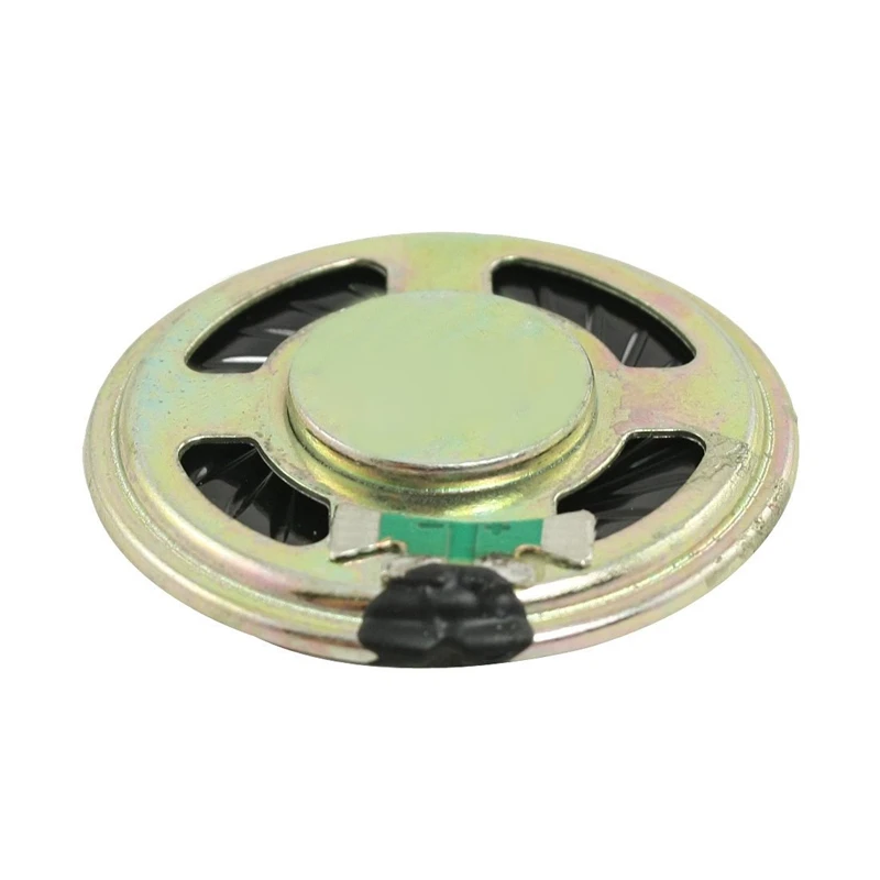 

1.4" Diameter Aluminum Shell Round Slim Internal Magnet Speaker 8 Ohm 0.5W