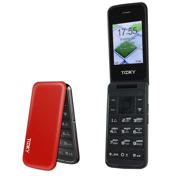 

Flip 2.4" screen original flip cheap senior mobile phone big keyboard Phone Elder clamshell Cell phones russian H-mobile