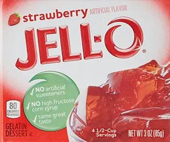 

Jello Gelée à la Fraise 85 g - Lot de 6