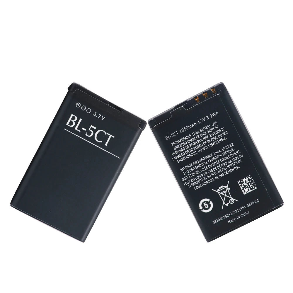 BL 5CT аккумулятор для Nokia 1050mAh 3720C 5220XM 6303C 6730C C5 00 6030C 6303i литий полимерные