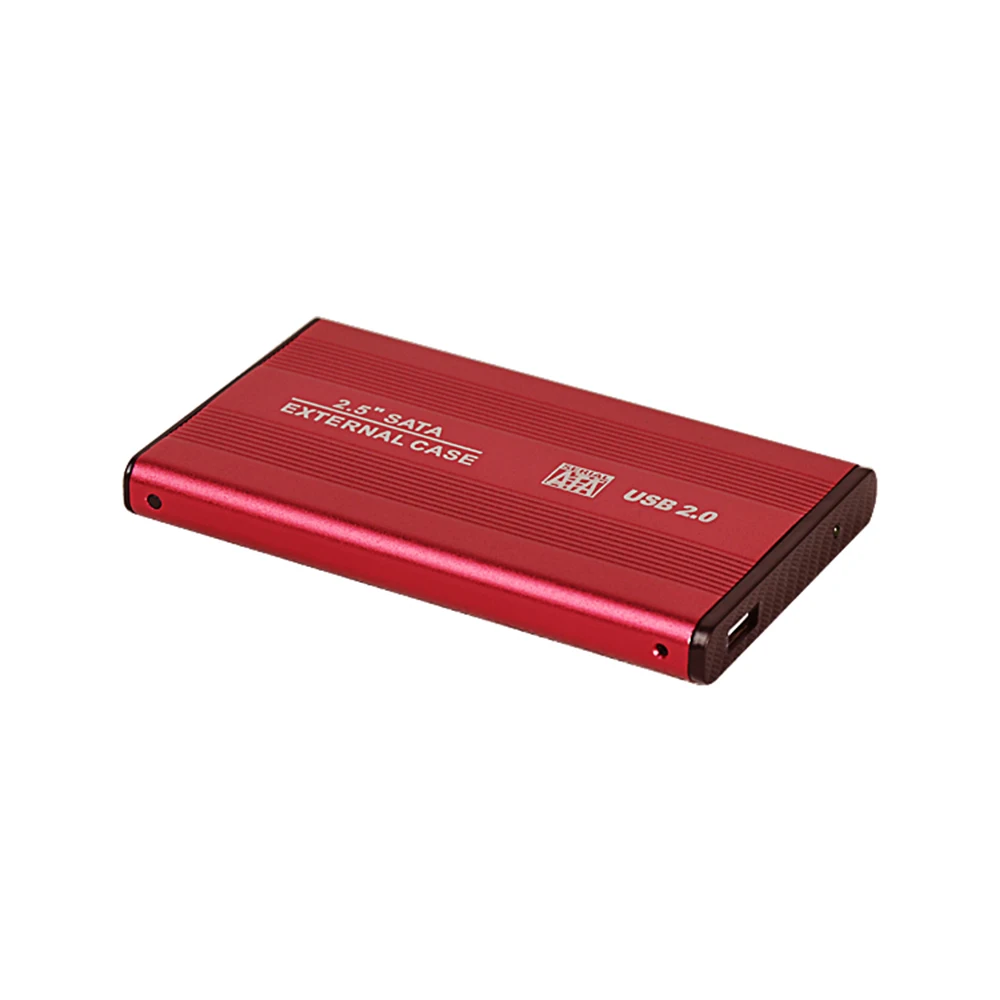 Бесплатная доставка чехол для жесткого диска 2 5 SATA к USB адаптер Корпус SSD HD внешний