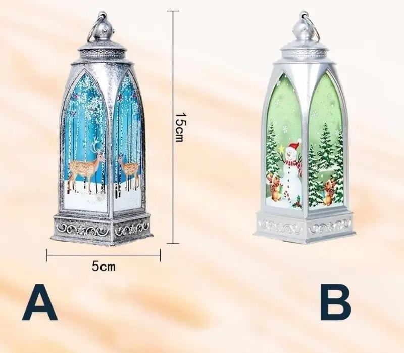 

Funny Christmas Tree Decor Colorful Painted Arch Light Xmas Ornaments Christmas Decorations For Home