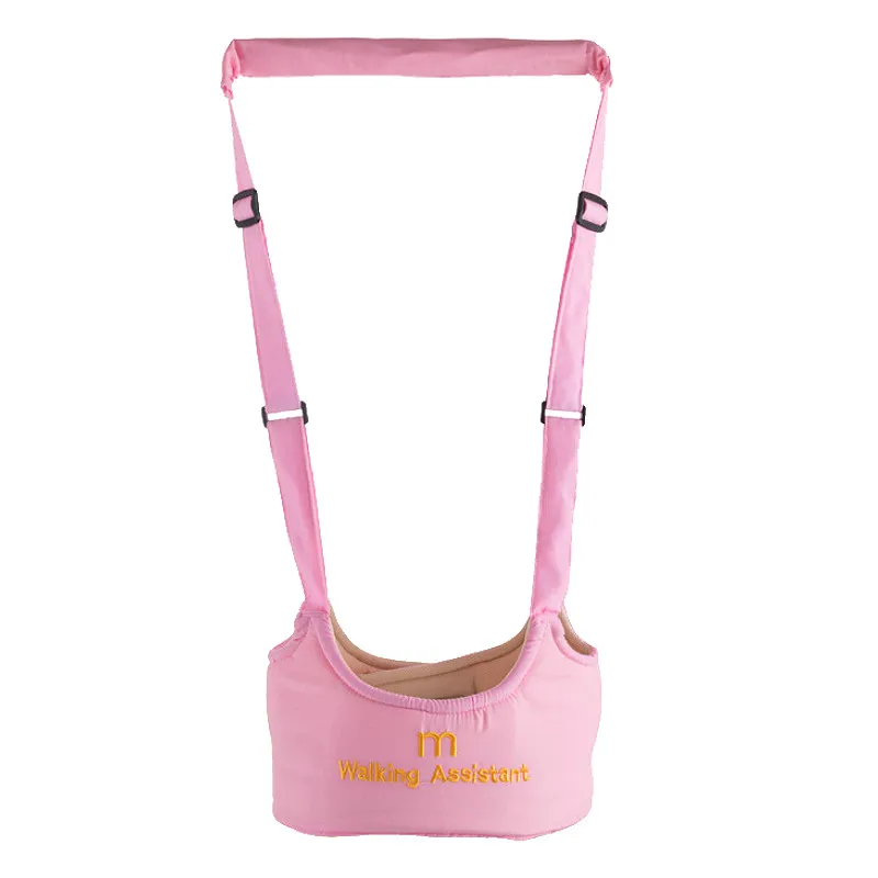 Baby Walker Toddler Harness Assistant Backpack Leash for Children Kids Strap Learning Walking Baby Belt Child Safety Reins - Цвет: Pink