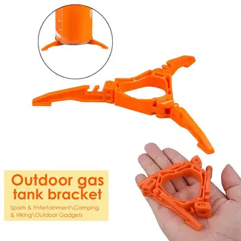 

Gas Shelf Durable PC Fold Orange Brace Picnic Tool Make Fire Tank Bracket Gas Direct Travel Far Camping Outdoor