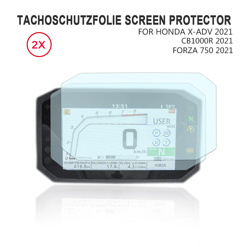 Honda X-ADV 2017+ NANO GLASS Dashboard Screen Protector 