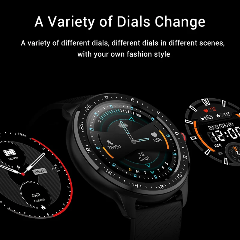 Najtaniej 11.11 Makibes Z06 inteligentny zegarek dla mężczyzn 1.3 calowy monitor tętna bluetooth opaska monitorująca aktywność fizyczną sport Smartwatch dla double eleven soat