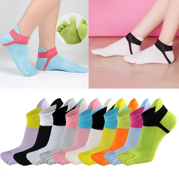 

Women Split Socks Low Cut Ankle Toe Socks Cotton Blend Breathable Five Finger Feet Wearing Sock Women Cotton Socks