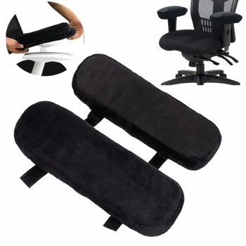 

Comfortable Arm Rest Cover Home Anti-Skid Cloth Practical Dining Chairs Armrest Pad Elbow Arms Armrest Cushion Pad Office Chair