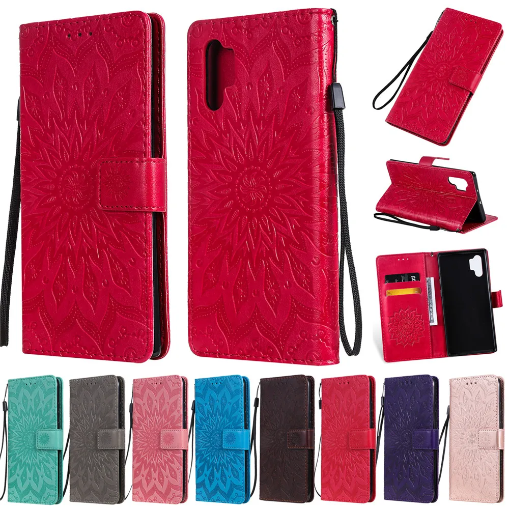 

Luxury Flip Leather Wallet Case For Samsung Galaxy Note 10 Note 10+ 5G Case Wallet Case For Samsung Note 10pro Note10 Plus Capa