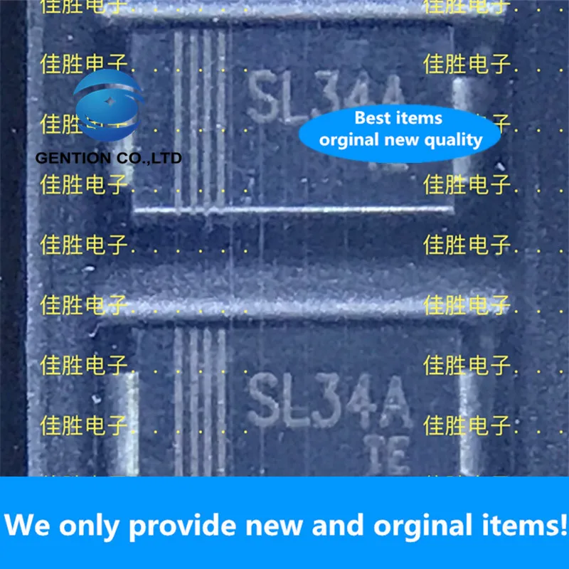 

50PCS 100% New original SL34A 3A40V low voltage drop Schottky DO214AC