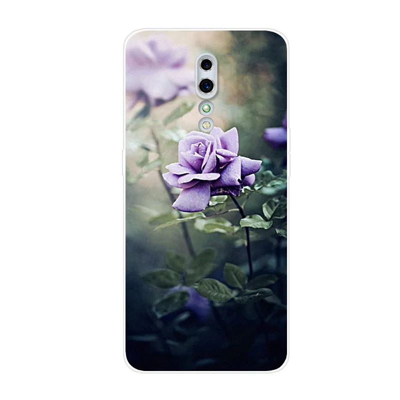 6," чехол для Oppo Reno Z чехол с цветочным рисунком розы ТПУ мягкий чехол для Oppo Reno Z чехол RenoZ силиконовый чехол-накладка - Цвет: as photo 16