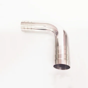 

2-1/4" 57mm OD Hose Barb 304 Stainless Steel Sanitary 90 Degree Elbow Pipe Fitting For Home Brew Homebrew Beer Brewing
