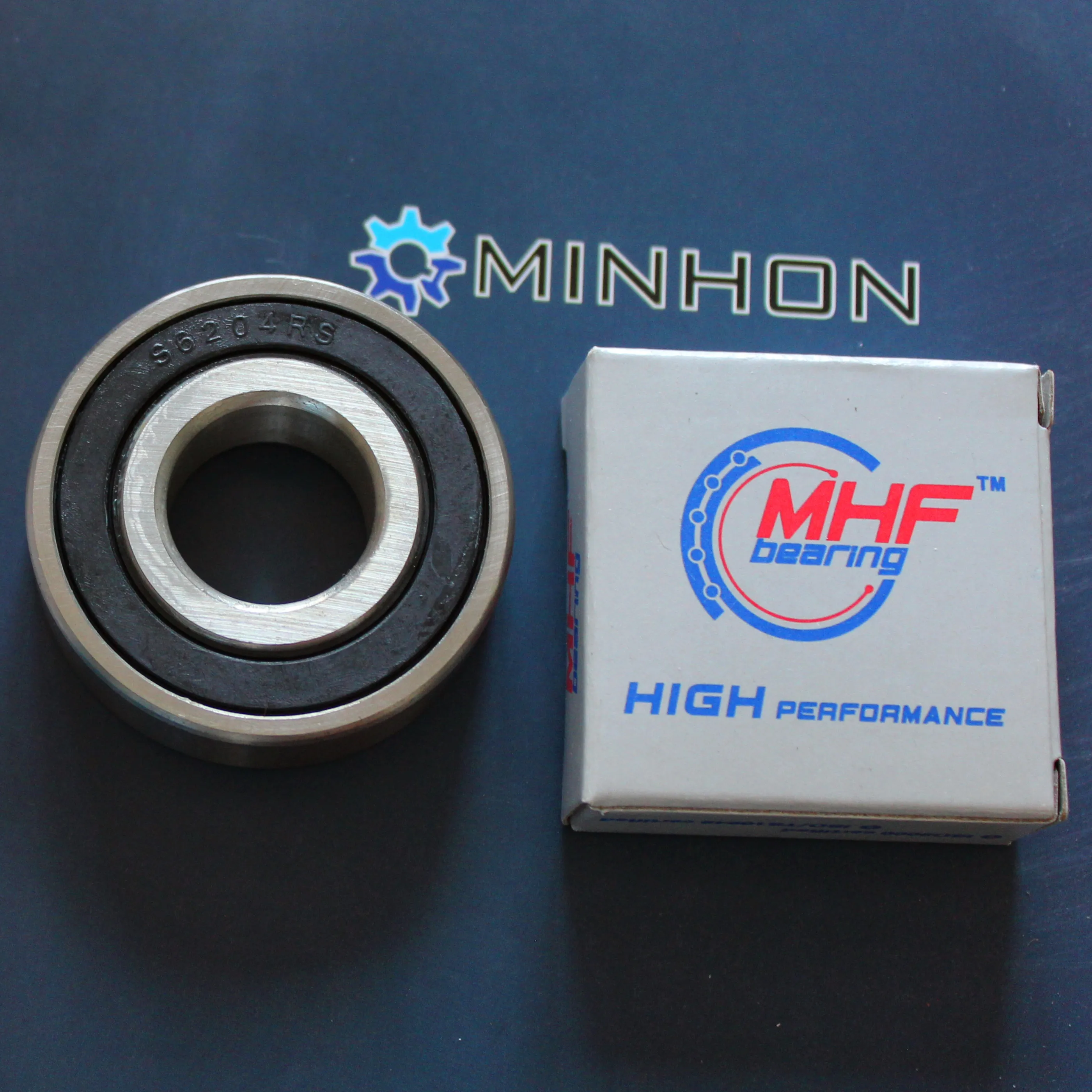 Бесплатная доставка INOX нержавеющая сталь 60 шт. MHF SS6204ZZ SS6204 2RS S6204Z подшипники ABEC 3