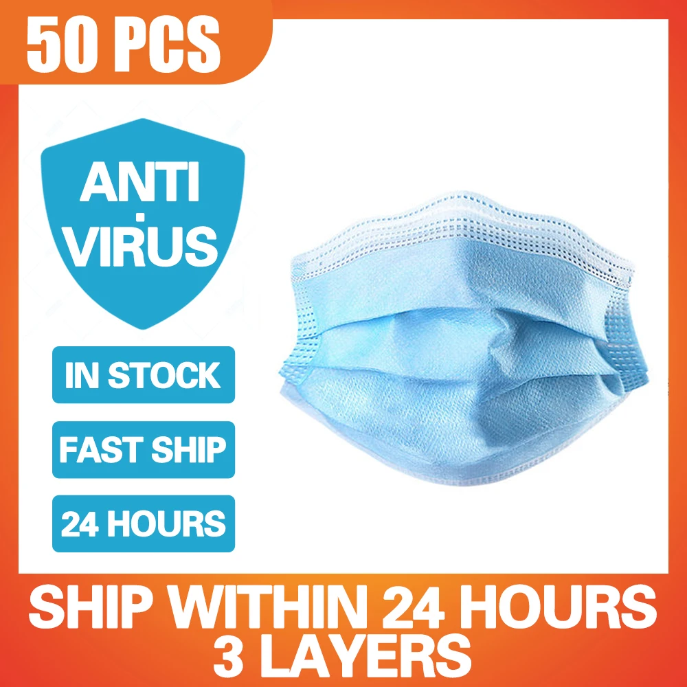 

Face Mouth Anti Dust Mask Disposable Protect 3 Layers Filter Masks KN95 Mouth-muffle Bacteria Proof Flu Mask pk N95 KN95 ffp3