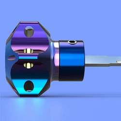 Universal CNC Key Bit Hexagon Key Tip Motorcycle Key Head Cover Lock Motor Key Head Mouldings Electric Key Retrofit Accessories