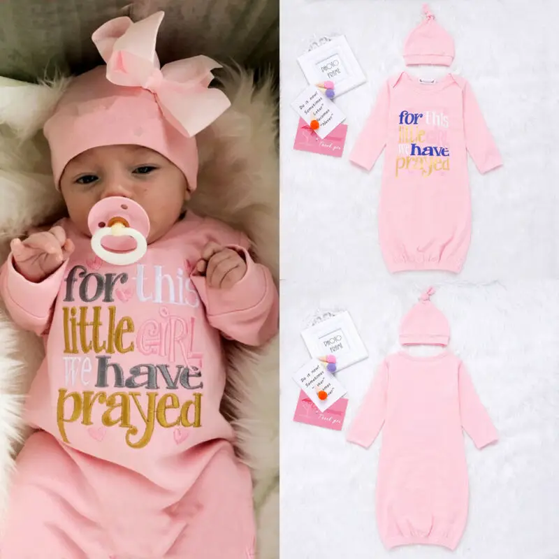 Focusnorm для детей от 0 до 6 месяцев мягкая пеленка муслин Одеяло детское ночное белье для девочек Розовое платье с длинным рукавом для завёртывания для пеленания одеяло для сна мешок