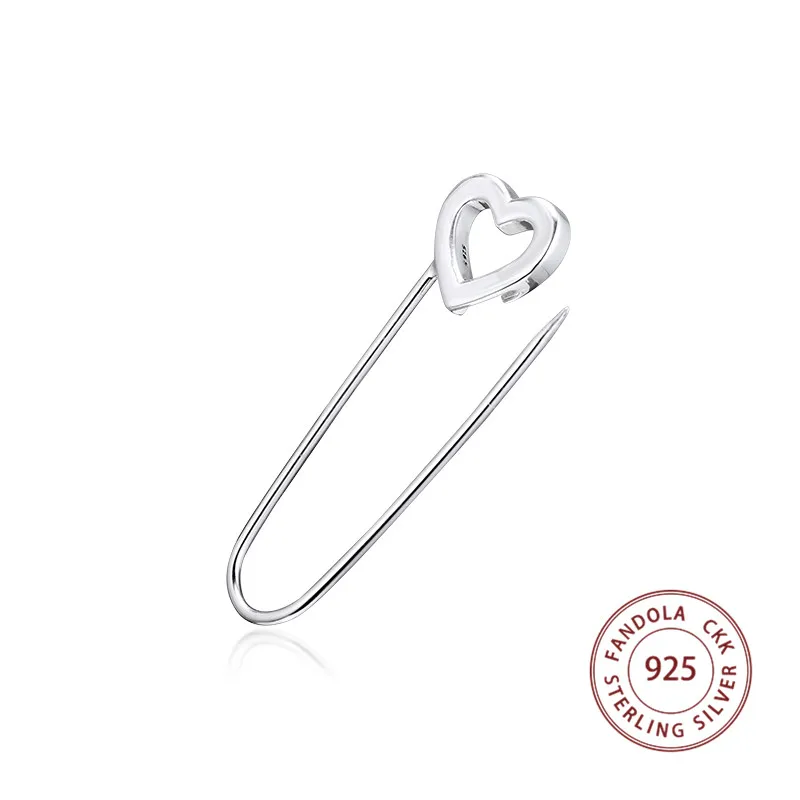 Me серия подходит для DIY браслета Argent Charm 925 пробы Серебряная безопасная булавка брошь Подвески бусины для изготовления ювелирных изделий kralen