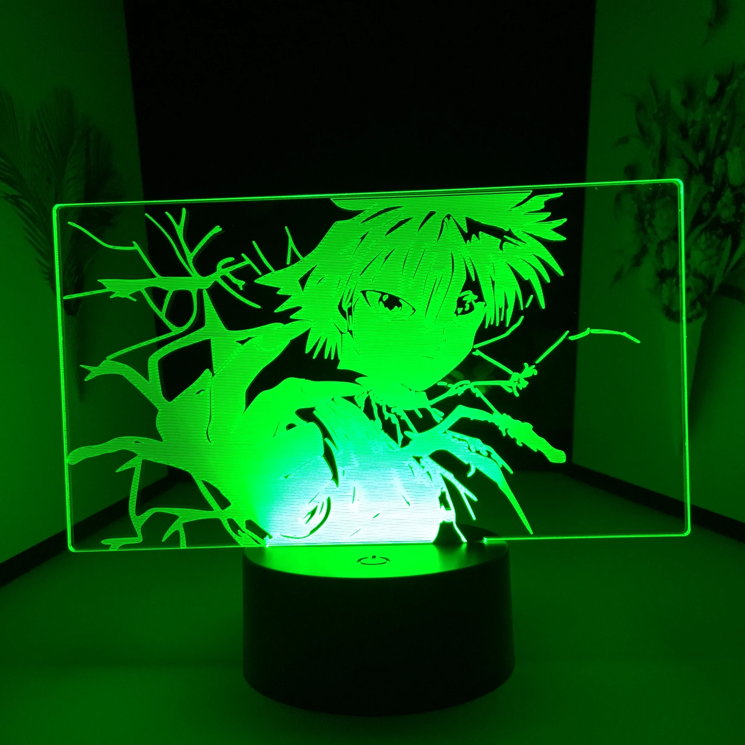 Новейшая 3D светодиодный ная лампа аниме Hunter X Killua для украшения спальни