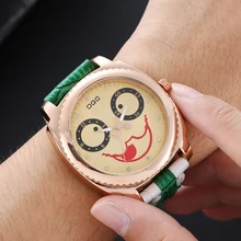 Reloj de pulsera de cuarzo con correa de PU para hombre, cronógrafo creativo, a la moda, novedad de 2021