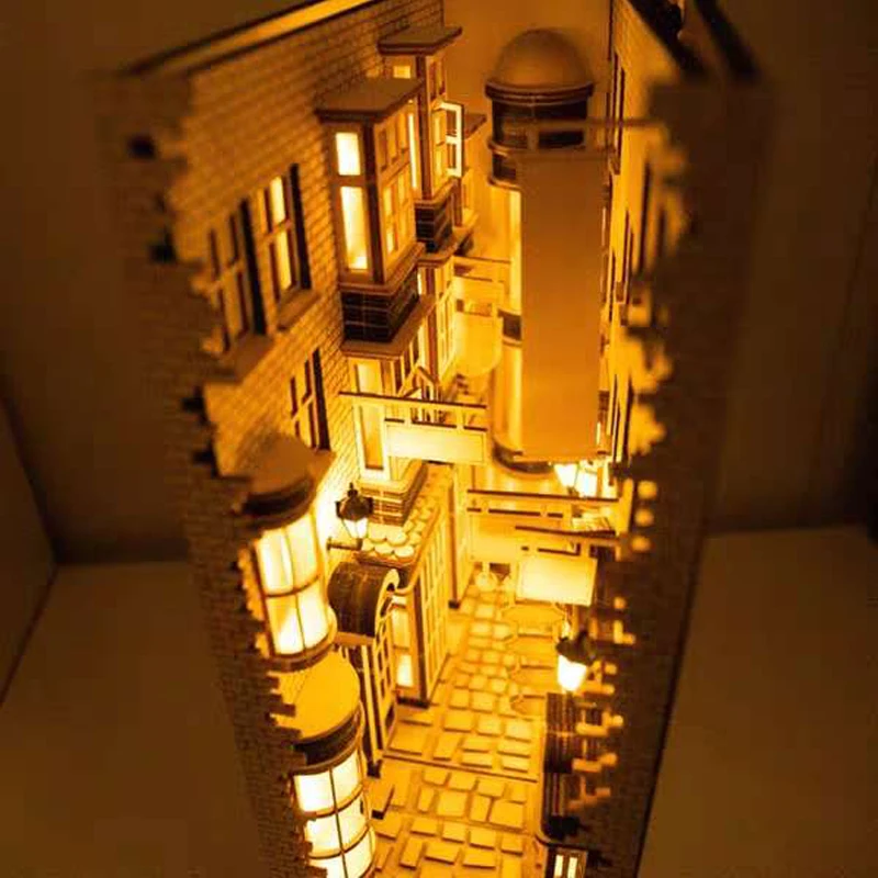 Деревянный книжный уголок вставки художественные закладки DIY Декор для книжной