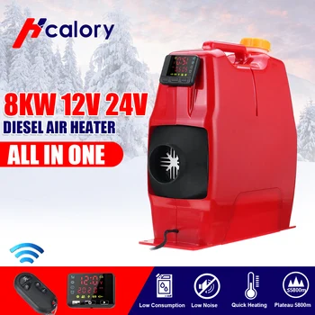 

Car Heater 8KW 12/24V Air Diesels Heater Parking Heater New LCD Monitor Remote Control FOR Car Boat RV Motorhome Trailer Trucks
