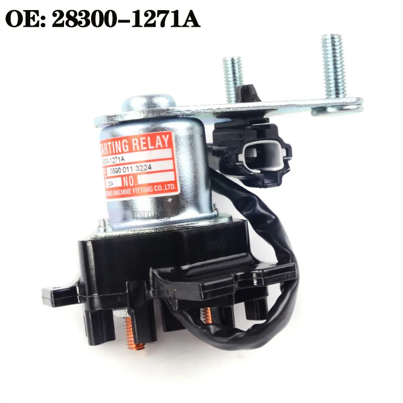 Реле стартера для экскаватора J05E J08E SK200-8 SK210-8 SK250-8 VHS283001271 VH283001271A 28300-1271A S2830-01271