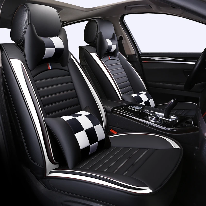  Leather Universal auto seat covers For Range rover 2 3 evoque sport velar x9brilliance frv h230 h53