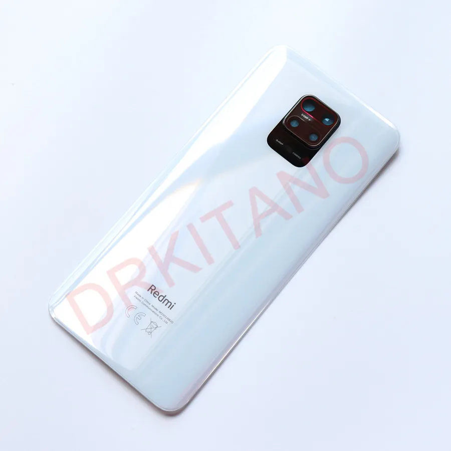 Для Xiaomi Redmi NOTE 9S сзади батарея стекло крышка задняя корпуса Корпус с объективом