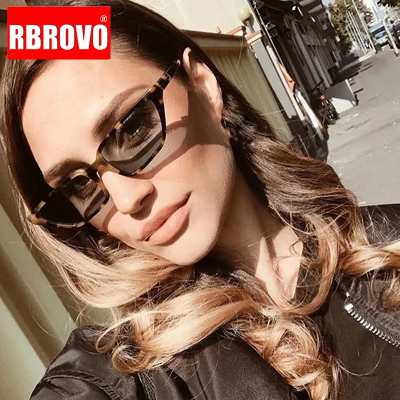 RBROVO 2019 Винтажные Солнцезащитные очки женские кошачий Глаз Модные ретро