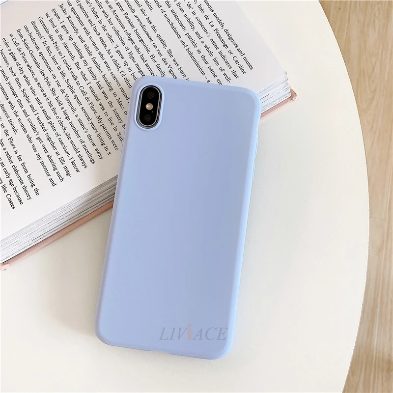 Мягкий ТПУ чехол для xiaomi redmi note 8 7 note8 pro 8a 7a 8T цветной Матовый ультратонкий силиконовый чехол на заднюю панель для xiomi redmi note 8 - Цвет: purple