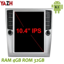 YAZH для Volkswage Magotan CC 2011 2012 2013 мультимедиа радио плеер с Android 8,1 ram 4G 10," ips дисплей Bluetooth 5,0