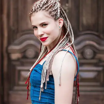 

3pcs Braiding Hair Extensions Creative Fashion Exquisite Durable Crochet Twist Braids Braids Wig Braids Hairpiece Twist Hair