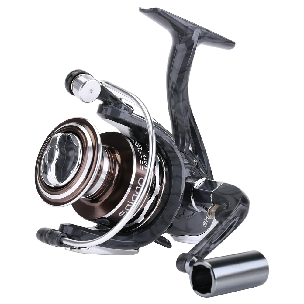 

Goture Metal Spool Fishing Reel 13BB 5.1:1 Spinning Reel with Folding Hands For Freshwater and Saltwater