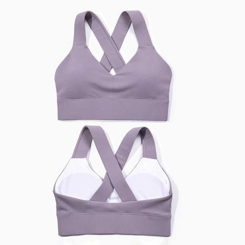 Blank Sports Bra Workout Outfit UN Clothing
