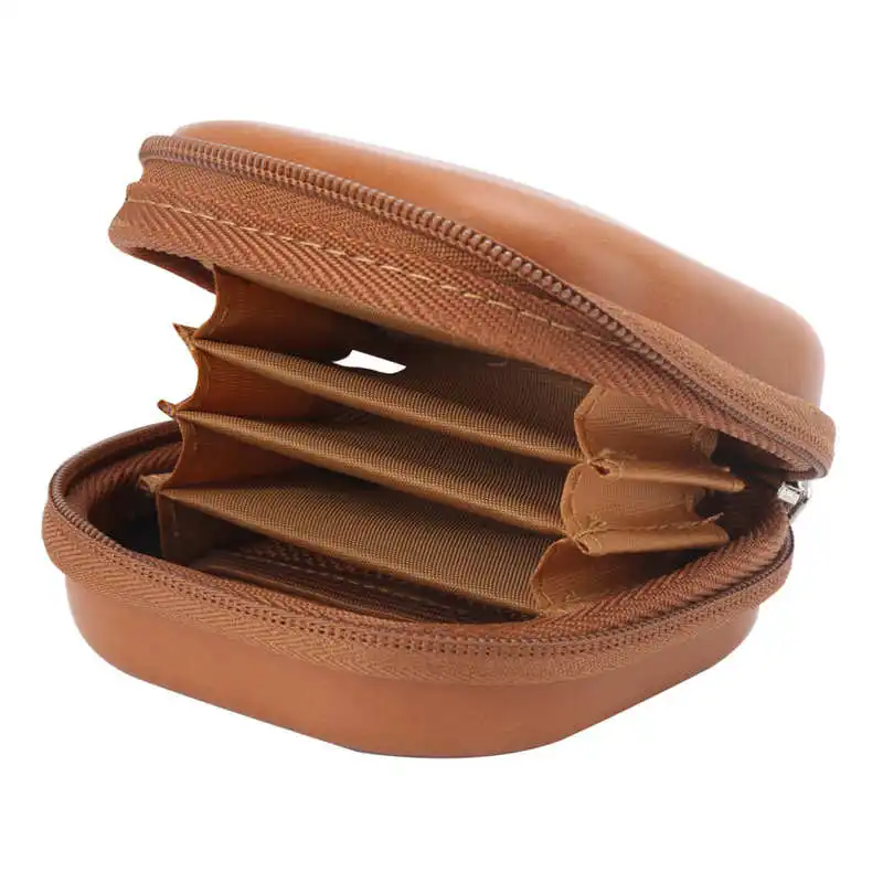 5 Pockets Circular Lens Filter Protector Storage Case Bag Cover Box For 82mm Filter and Below Camera Accessory camera bag camera case camera lens bag