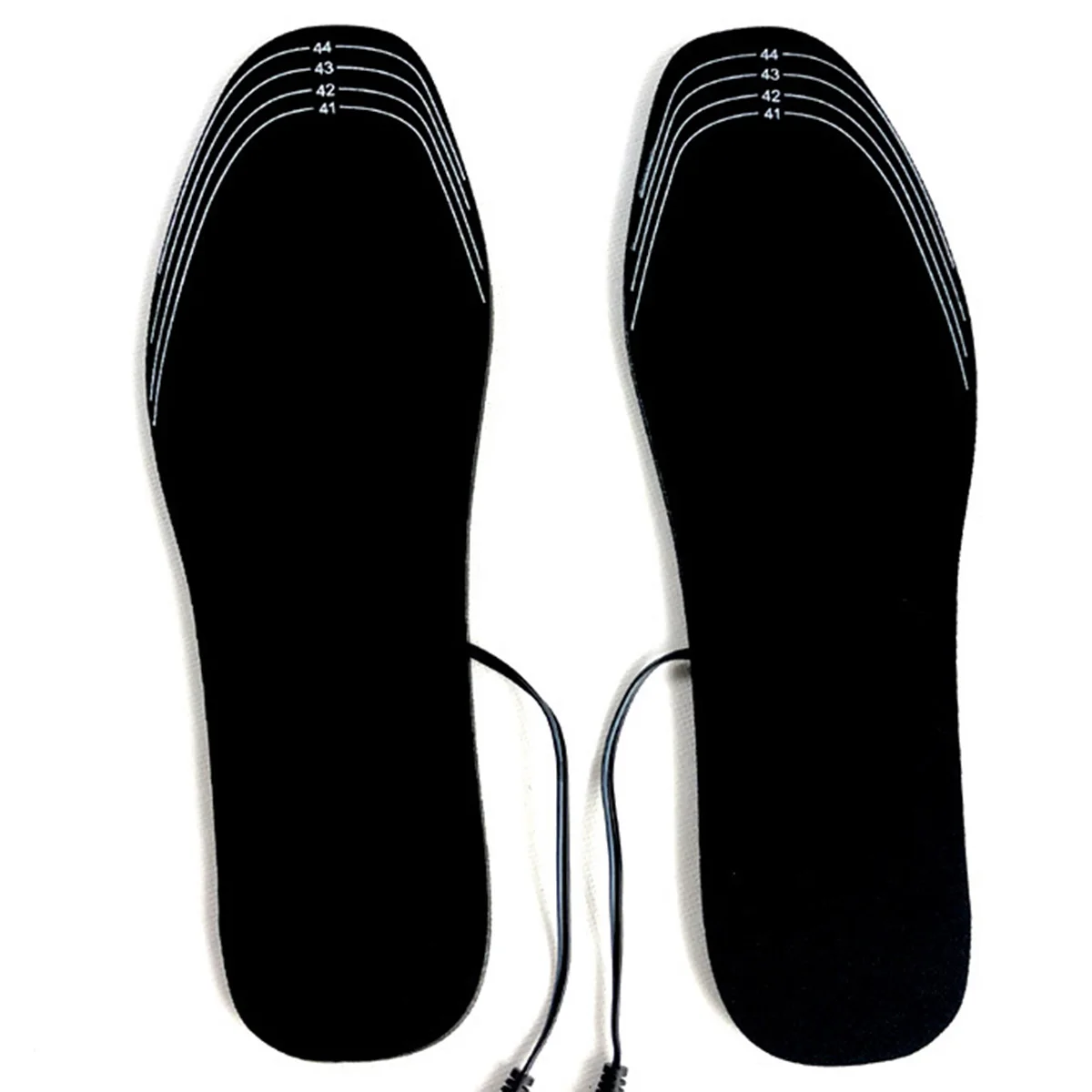 

1 Pair USB Heated Insoles Foot Warming Pad Feet Warmer Sock Pad Mat Winter Outdoor Sports Heating Shoe Insoles Winter Warm