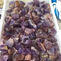 Natural Raw Quartz Healing Stone Amethyst Citrine Ametrine Rough For Home Decoration 1