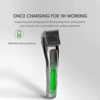 

Professional Hair Clippers Men Trimmer Barber USB Charging Grooming Kit Cordless Haircut Machine