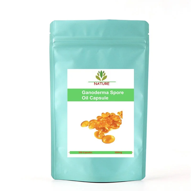 

500mg/Capsule Healthcare Natural Herbs Lucidum Ganoderma Reishi Spore Oil Capsule