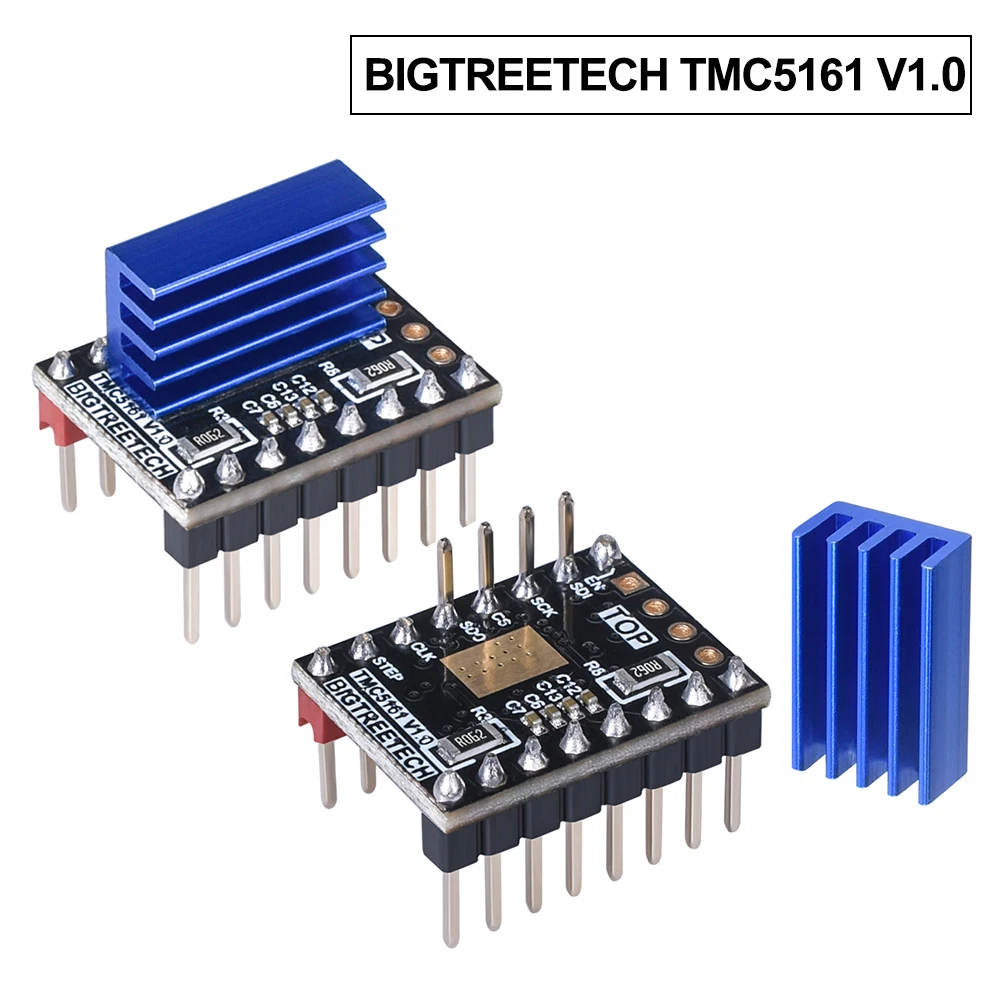 Драйвер шагового двигателя BIGTREETECH TMC5161 V1.0 SPI высокая мощность запчасти для 3D