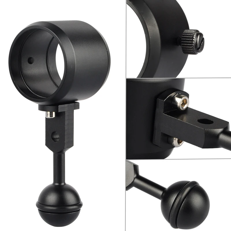 Шаровой кронштейн для дайвинга светильник держатель зажим подводной вспышки