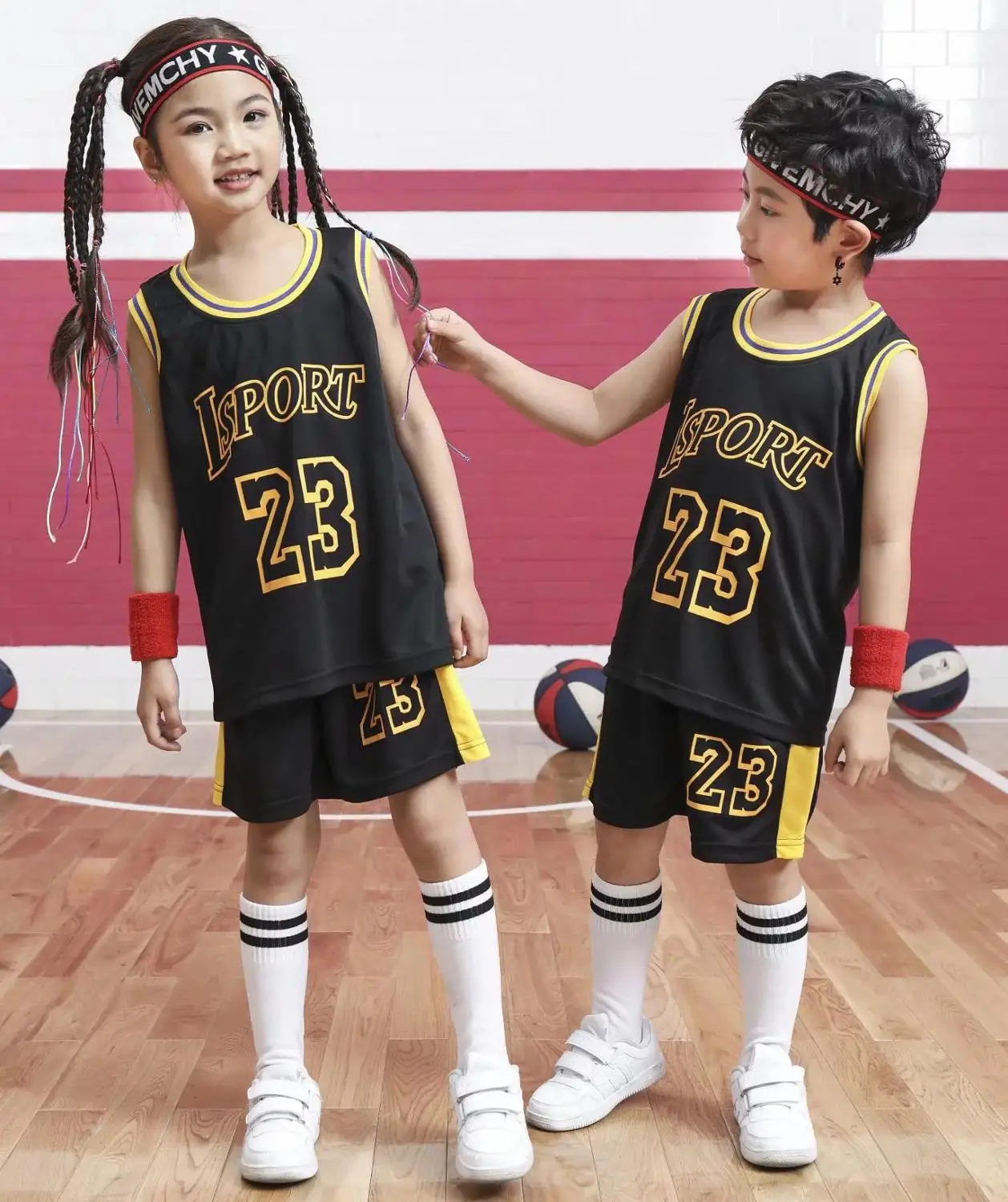 YoungsBasketballClothesSuitSummerChildrensBoysGirlsFashion