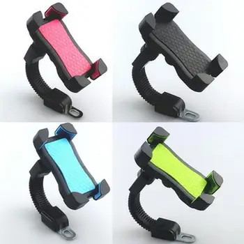 

50pcs Universal Battery Car Motorcycle Cell Phone Holder Stand Support Flexible 4-6 Inch Phone Navigator Holder