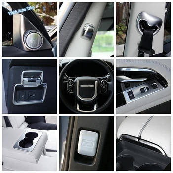 

Electrical Park Handbrake / Steering Wheel Gear / Window Lift Button Panel Cover Trim Fit For Range Rover Evoque L551 2020 2021