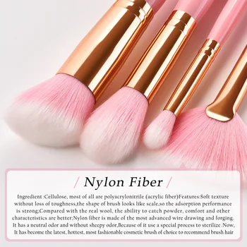 

15 PCs Makeup Brush Set Makeup Tool Powder Foundation Brush shan xing shua Powder Handle Coffee Handle Beauty