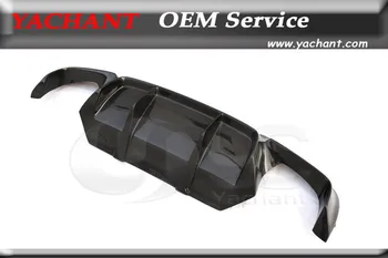 

Car-Styling Super Light Dry Carbon Fiber Plain Weave Rear Diffuser Fit For 11-16 F10 M5 VRS Style Rear Bumper Diffuser