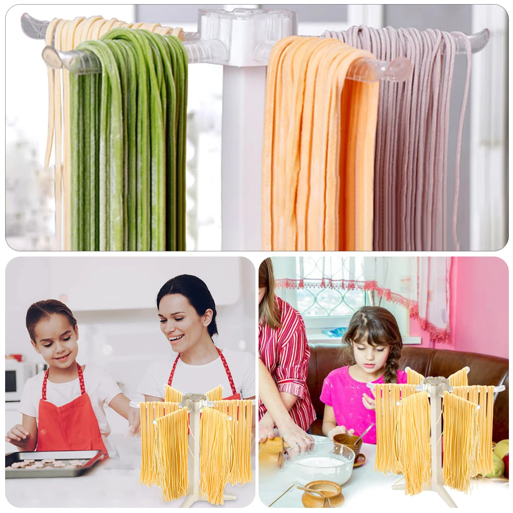 

Collapsible Pasta Drying Rack Spaghetti Dryer Stand Noodles Drying Holder Hanging Rack Pasta Cooking Tools Kitchen Accessories @