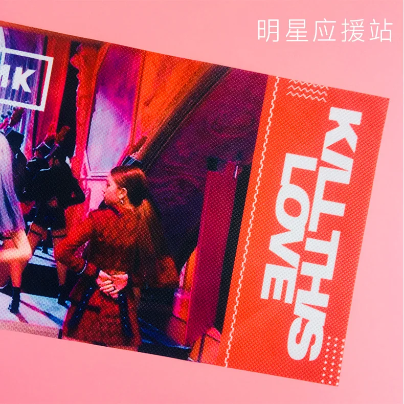 KPOP Blackpink ручная картина Флаг поддержка концерта Лизы Мода kill этот альбом любви blackpink kpop плакат Дженни корейские поставки